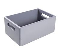Creative DECO Grande Caja Madera Decorativa Almacenaje Gris 30x20x13cm