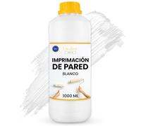 Creative DECO Imprimación de Pintura 1L Blanca | Primer Fijador Paredes y Techos | Eficacia 5m2 | Alta Adherencia | Bloqueador de Manchas | Secado Rápido | Sin Disolventes | Fácil Aplicación