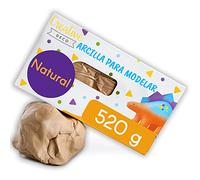 Creative DECO Reutilizable Arcilla Natural de Modelar Esculpir Pasta | 520g | Reutilizable Añadiendo Agua | para Niños y Adultos Manualidades | Bloque de Creativa | Endurecer en Horno
