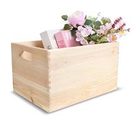 Creative DECO XXL Grande Caja Madera Decorativa Almacenaje 40x30x24cm