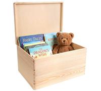 Creative DECO XXL Grande Caja Madera para Decorar 40x30x24cm (+/-1cm)