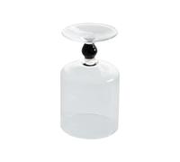 Creative Dessert Cup Handmade Glass Goblet Ice Cream Cocktail Glasses Cold Drink Fruit Tea Cup Oatmeal Bowl Cartoon Gift(Blue)