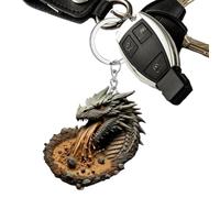 Creative Dragon Key Chain Souvenir Collectible Charm For Friends Family