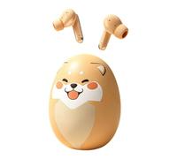 Creative Egg - Auriculares Bluetooth 5.4 con forma de huevo, divertidos | Auriculares inalámbricos de sonido estéreo, cancelación activa de ruido, sonido HiFi, tiempo de reproducción de 30 horas
