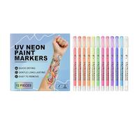 Creative Face Crayons - Drawing Pens Set for Party | 12 Piece Temporary Art with Skin Safe Colors, Easy Glide Function, Fun Design Style, Perfect for DIY Projects Home Coloring