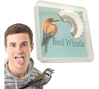 Creative Fun - Silbato para pájaros, silbato de boca segura, lengua que llama pájaros, sonidos de animales locos, tubos de tradiciones originales, twittear ruidoso para adultos, ayuda de