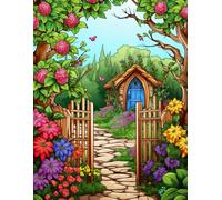 Creative Garden Escapes: Coloring Book of Nature, Flowers, and Plants for Everyone 500 pages.: Fun and relaxing garden drawings to inspire all ages.