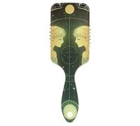 Creative Gemini - Cepillo antiestático para cabello fino diseñado para el cabello grueso con mango ergonómico anti encrespamiento para cabello