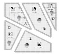 Creative Grids Crazier Eights - Plantilla de regla para acolchar