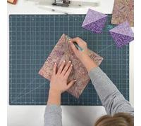 Creative Grids Herramienta de guía de costura de 15 pulgadas y regla de colcha - CGRSMN15 - Fabricado en Estados Unidos, agarre antideslizante, acrílico, costura, manualidades, regla de retazos para