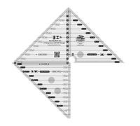 Creative Grids Multi Size 6 Flying Geese & 45 Degree & 90 Degree Triangle by