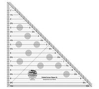 Creative Grids Plantilla de regla de acolchado antideslizante - Clipper de esquina plegada XL cgrFCCXL