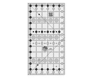 Creative Grids Sin deslizamiento de 6-1/2 pulgadas x 12-1/2 pulgadas Rectangle Quilting Ruler by