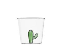 Creative Handmade BUBBLE GLASS CUP Three-Dimensional Animal and Plant Shape Coffee Milk Drink Cute Transparent Glass Cup(04 Cactus)