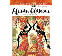 Creative Haven African Glamour Coloring Book