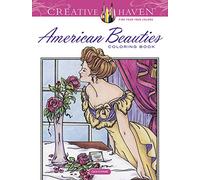 Creative Haven American Beauties Coloring Book