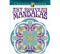 Creative Haven Art Nouveau Mandalas Coloring Book