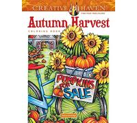 Creative Haven Autumn Harvest Coloring Book