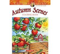 Creative Haven Autumn Scenes Coloring Book