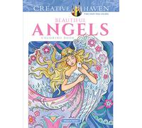 Creative Haven Beautiful Angels Coloring Book