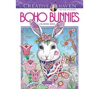 Creative Haven Boho Bunnies Coloring Book (Adult Coloring)