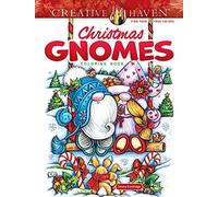 Creative Haven Christmas Gnomes Coloring Book