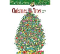 Creative Haven Christmas Trees Coloring Book