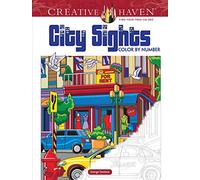Creative Haven City Sights Color By Number