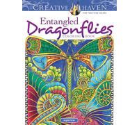 Creative Haven Entangled Dragonflies Coloring Book