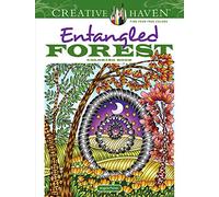 Creative Haven Entangled Forest Coloring Book