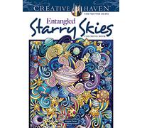 Creative Haven Entangled Starry Skies Coloring Book