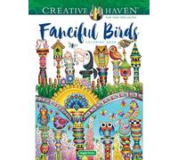 Creative Haven Fanciful Birds Coloring Book