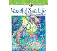 Creative Haven Fanciful Sea Life Coloring Book