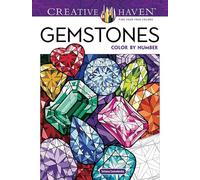 Creative Haven Gemstones Color by Number