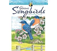 Creative Haven Glorious Songbirds Coloring Book