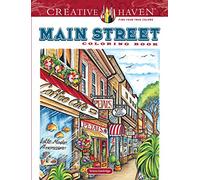 Creative Haven Main Street Coloring Book
