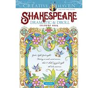 Creative Haven Shakespeare Dramatic & Droll Coloring Book