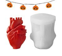 Creative Heart Mold - Artístico Hand Holding Detail, Realistic Human Heart Shape | Human Hearts Casting Form | Creative Craft Mold For Resin Candle Soap Sculpture Art Making Home Workshop Display