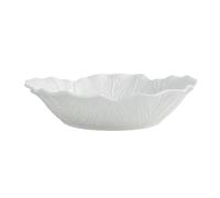 Creative Home - Plato de ensalada de cerámica para alivio de repollo, diseño de flores, 9.5
