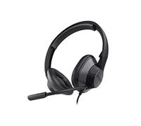 Creative HS-720 V2 Cascos USB, Micro Con Cancelación de Ruido Para PC, Controles In-Line, Muteo de Micro/Llamadas/Volumen Para Videollamadas - Negro