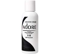 Adore Shining - Tinte semipermanente para el cabello, negro 118