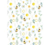 Creative Kids Bees and Flowers Notebook for Kids and Teens with neurodiversity, dyslexia, or ADHD