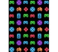 Creative Kids Gamer / Gaming Theme Notebook for Kids and Teens with neurodiversity, dyslexia, or ADHD