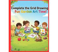 Creative Kids Grid Art Workbook 4-12 age group Grid Drawing Book