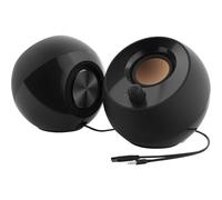 Creative Labs Pebble 4.4W Negro altavoz - Altavoces (2.0 canales, Alámbrico, 3,5 mm, 4,4 W, 100 - 17000 Hz, Negro)