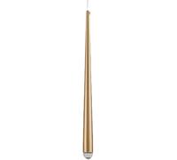 Creative LED Chandelier Long Cone Pendant with Astigmatism Lamp Height Adjustable Ceiling Fixture for Home Kitchen Island, Dining Room, Living Room(Warm Light 3000k,60CM)