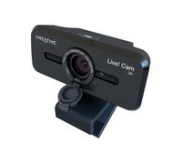 Creative Live! CAM Sync V3 Cámara Web USB 2K QHD con Zoom Digital 4X y micrófonos, 1080p HD, Campo de visión de hasta 95°, Lente de privacidad, para PC y Mac