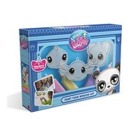Creative Live Games Littlest Pet Shop Paint Your Window Art - Set para pintar y decorar ventanas con 8 mascotas, pinturas y ventosas | Manualidades creativas niños 3+