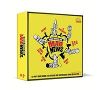 Creative Live Games Mad News - El Juego de Mesa Más Loco y Divertido para Adultos y Adolescentes +15 - CREA Titulares Absurdos y GANA Medallas - Ideal para Reír en Grupo - 2 a 6 Jugadores