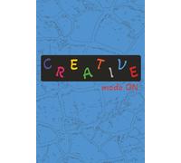 Creative Mode ON: Inspirational Notebook for Imaginative Minds: Perfect for Students, Writers, Professionals, Artists & More | 110 Pages | 6x9 Inch | Interior: Graph Paper - 5x5 Grid (0.2”)